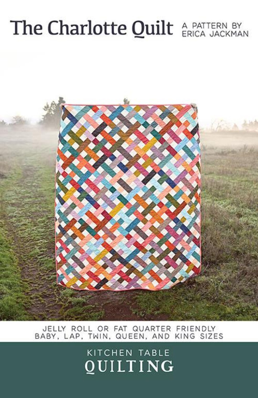 The Charlotte Quilt Pattern {paper Pattern} by Erica Jackman