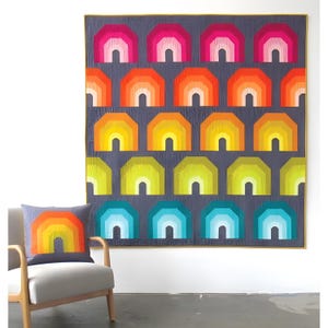 Polychromatic Quilt Kit by Elizabeth Hartman