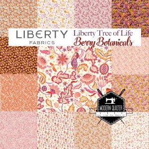 Liberty Fabrics Tree of Life Berry Botanicals Rolie Polie (Jelly Roll) | 40 Assorted 2.5 x 44&quot; Strips