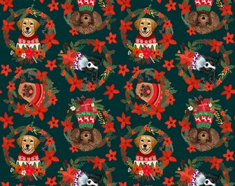 Preorder: Christmas Dogs in Spruce PWMC108 - Mia Charro - Christmas Pets -June 2026