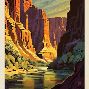 National Parks Grand Canyon National Park Panel 16131 | Panel Size = 36&quot; x 43&quot;