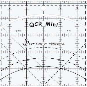 Mini Quick Curve Ruler by Sew Kind of Wonderful - Etsy