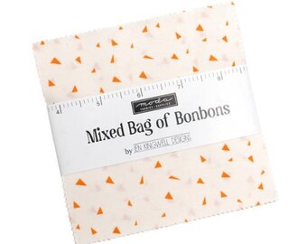 Mixed Bag of Bonbons Charm Pack by Jen Kingwell for Moda | 42 Assorted 5" Squares