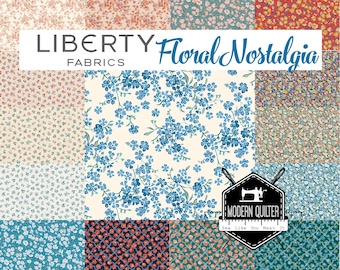 Floral Nostalgia Fat Quarter Bundle by Liberty Fabrics for Riley Blake | 15 Prints