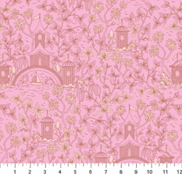 Kindred Sketches for Figo Fabrics 90530-21 Priced/Sold by the Half Yard