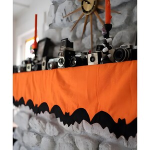 Batty Mantle Scarf Kit for Halloween 60" x 18" by Windham Fabrics