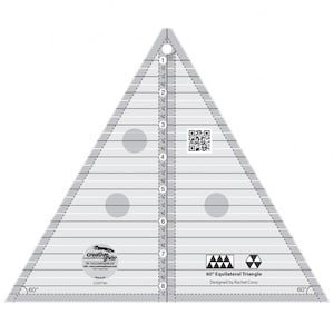 60 Degree Triangle Creative Grid Ruler CGRT60 - 8&quot; finished size