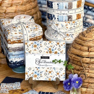 Sun Drenched Charm Pack by Sweetfire Road for Moda | 42 Assorted 5&quot; Squares