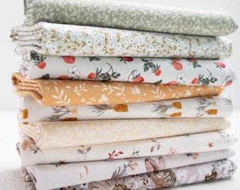 Blossom Breeze Half Yard Bundle by Bernadett Urbanovics for Figo Fabrics |  9 Prints