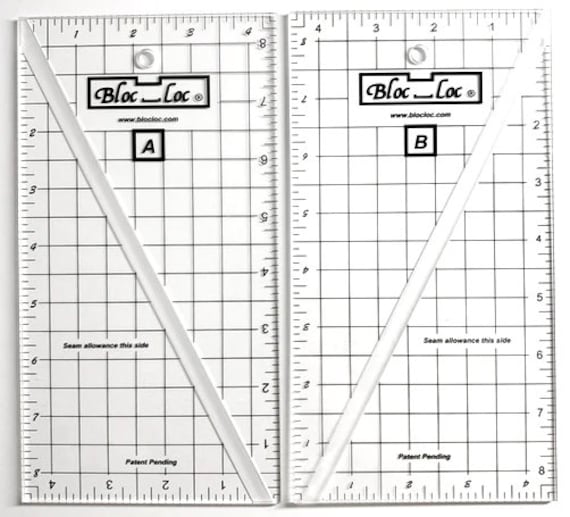 Bloc Loc Half Rectangle Triangle Set 4.5 Bloc Loc Half Rectangle Triangle Set 4.5