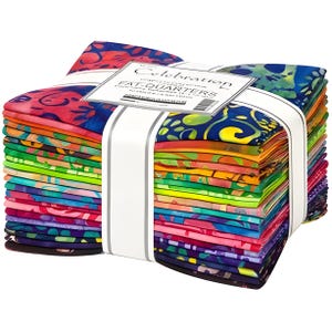 Artisan Batiks Celebration Fat Quarter Bundle 22 Pieces