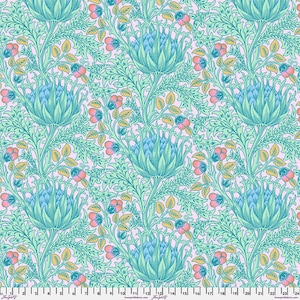 Kaffe Fassett x Original Morris & Co Artichoke in Lavender | PWKW001.Lavender | Priced by the Half Yard