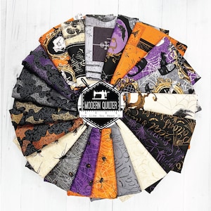 Mystery Manor Quarter Yard Bundle by Andover Fabrics | 18 Prints