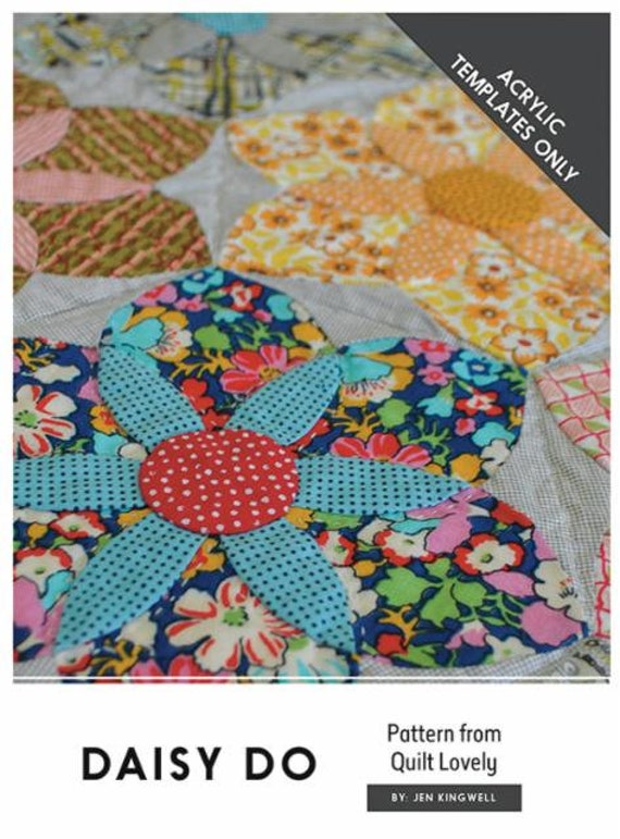 The Daisy Quilt Pattern & Acrylic Template Set The Daisy Quilt Pattern & Acrylic Template Set