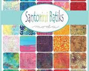 Santori BatiksRainbow  Fat Quarter Bundle from Moda 20 Prints