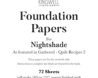 Nightshade Foundation Papers by Jen Kingwell