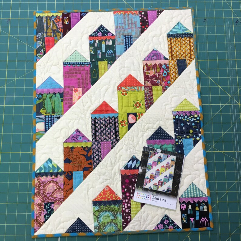 Fierce Ladies Mini Quilt Pattern by Eye Candy Quilts Etsy