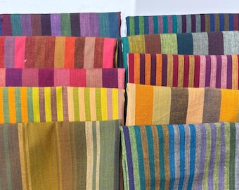 Woven Stripes by Kaffe Fassett Half Yard Bundle | 10 Prints