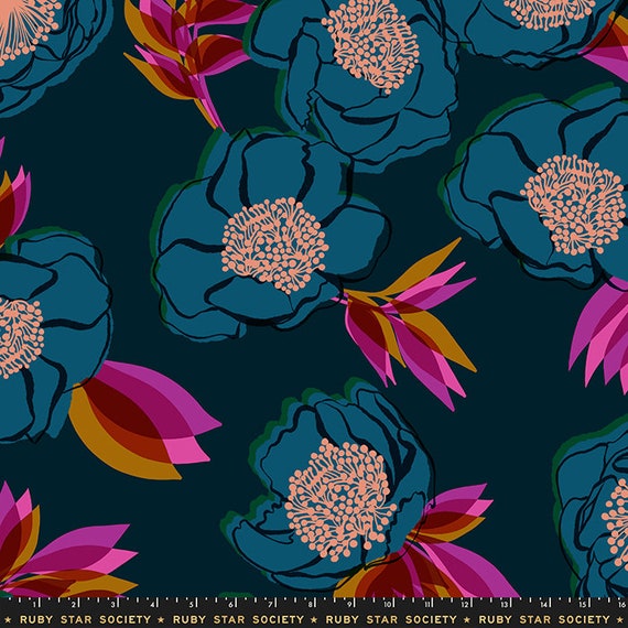 108 Rise Wideback Peony Priced by the half yard