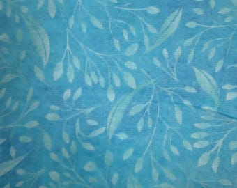 108" Wide Back by P and B Textiles Alessia Turquoise 4394 - Half Yard
