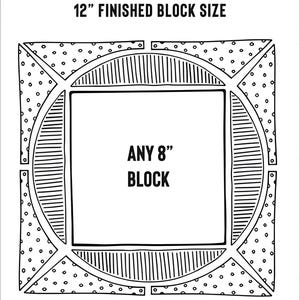 8 Inch Building Blocks - 12 Inch Finished | Acrylic Templates by Jen ...