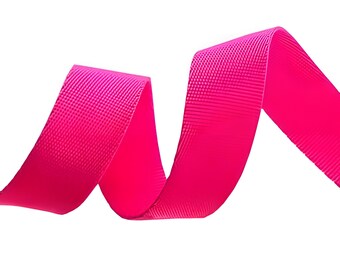 Tula Pink Webbing | Solid 1" Cosmic/Pink | Priced by the Yard
