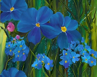 ワイルドフラワー II | パネル 40084-78 | フロンドデザインの