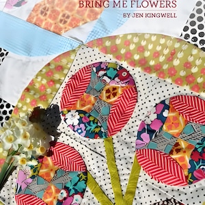 Folleto de patrones Bring Me Flowers de Jen Kingwell