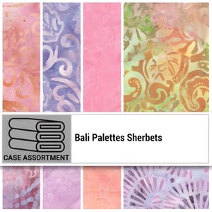 Bali Palette Sherberts by Benartex Strip Pack (Jelly Roll)