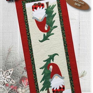 Home with a Gnome Table Runner Pattern