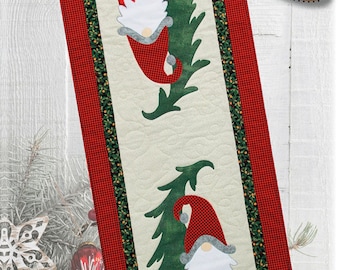 Home with a Gnome Table Runner Pattern