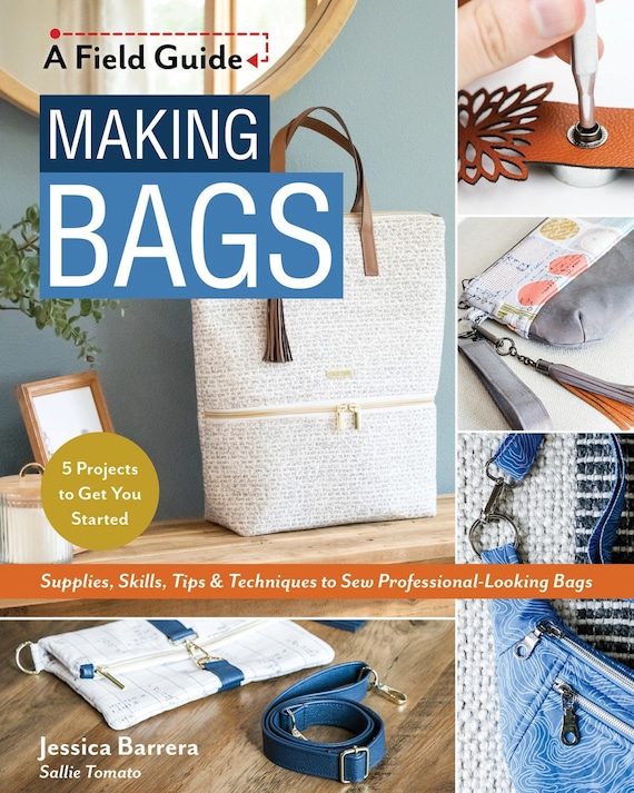 Making Bags A Field Guide by Jessica Barrera sallie Tomato Softcover Book Etsy UK