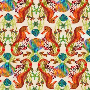 Oceanica by Christiane Marques for Robert Kaufman Sand AQSD-22406-153 Yardage | Priced by the Half Yard