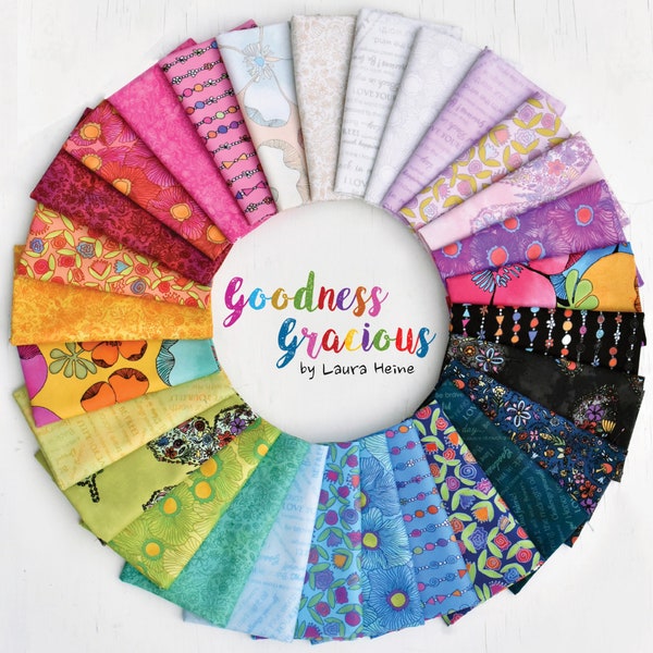 Goodness Gracious by Laura Heine | Fat Quarter Bundle | 29 Prints