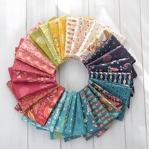 Zestaw Sitara Half Yard od Crystal Manning dla Moda | 28 nadruków