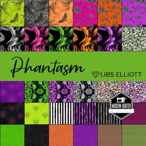 Phantasm Charm Pack by Libs Elliott | 42 Assorted 5&quot; Squares