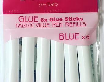Sewline Fabric Glue Pen Ersatzminen - 6 Pack