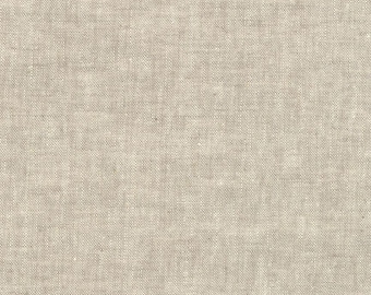 Essex Linen Yarn Dyed - Flax E064-1143 by Robert Kaufman - Priced/Sold by the Half Yard