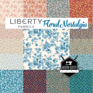 Preorder: Floral Nostalgia 5 Inch Stacker by Liberty Fabrics for Riley Blake | 42 Assorted 5&quot; Squares | Expected September 2025