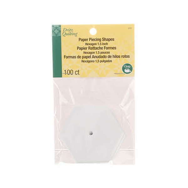 Paper Piecing Shapes - Hexagon 1.5