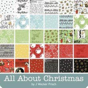 All About Christmas by J. Wecker Frisch for Riley Blake Fat Quarter Bundle 30 Prints