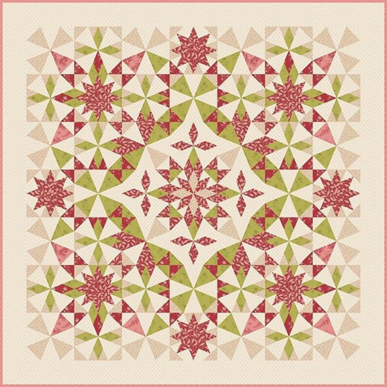 Alaska Holiday Quilt Kit plus Pattern by Edyta Sitar Etsy