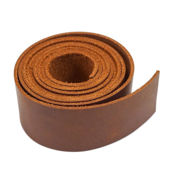 1.5 Wide Leather Belt Blank Leather Strap for Belt Making Diy Cuffs Leather  Dog Collar Blank Leather Strapping Scrap Leather Blanks Oil Tan 