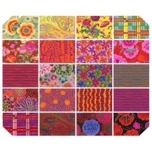 Kaffe Fassett Design Roll August 2022 in Warm Colors