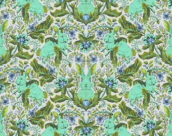 Full Moon Forest II by Tula Pink | Hoppy Go Lucky in Starlight Yardage PWTP246 | Priced by the Half Yard