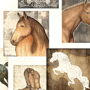 Got Your Back Horse Patch Wide Back by Quilting Treasures 1899 29261 120 -Priced/Sold in Half Yard Increments