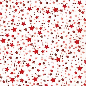 Grinch Stole Christmas by Robert Kaufman Red Stars ADE-20282-3 - Priced by the Half Yard
