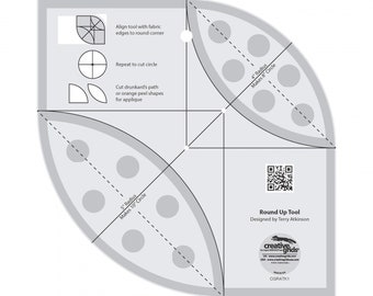 Round Up Tool By Creative Grids CGRATK1 Designed by Terry Atkinson