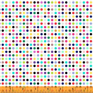 Never Enough Dots by Windham 52944-2 White | Priced/Sold by the Half Yard