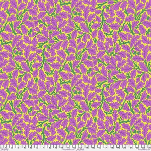 Kaffe Fassett x Original Morris & Co Oak in Violet / PWKW003.Violet / Prezzo a mezzo metro